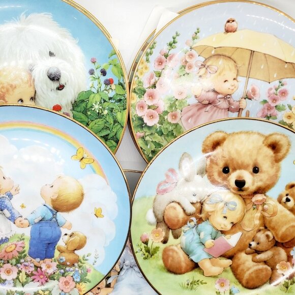 8 - Porcelain Collector Plate by Ruth J. Morehead from the Collection entitled - Picture 3 of 16